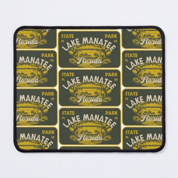 Item preview, Lake Manatee State Park, Manatee County, Florida, badge design designed and sold by Wanderful-roads.