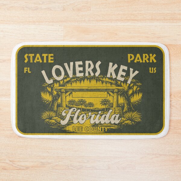 Item preview, Lovers Key State Park, Lee County, Florida, badge design designed and sold by Wanderful-roads.