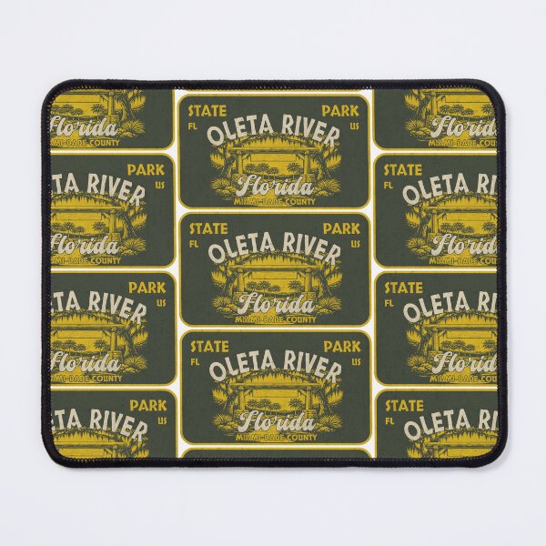 Item preview, Oleta River State Park, Miami-Dade County, Florida, badge design designed and sold by Wanderful-roads.