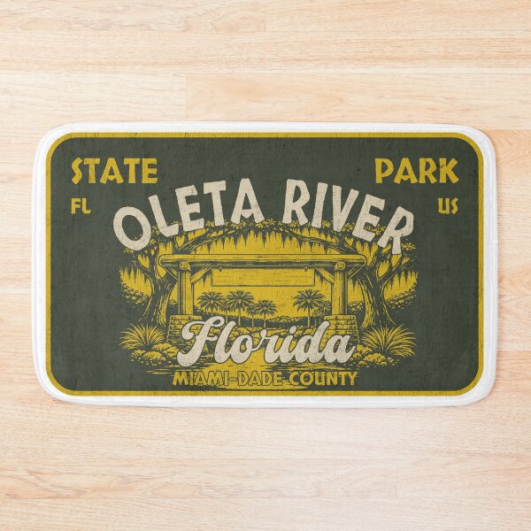 Item preview, Oleta River State Park, Miami-Dade County, Florida, badge design designed and sold by Wanderful-roads.