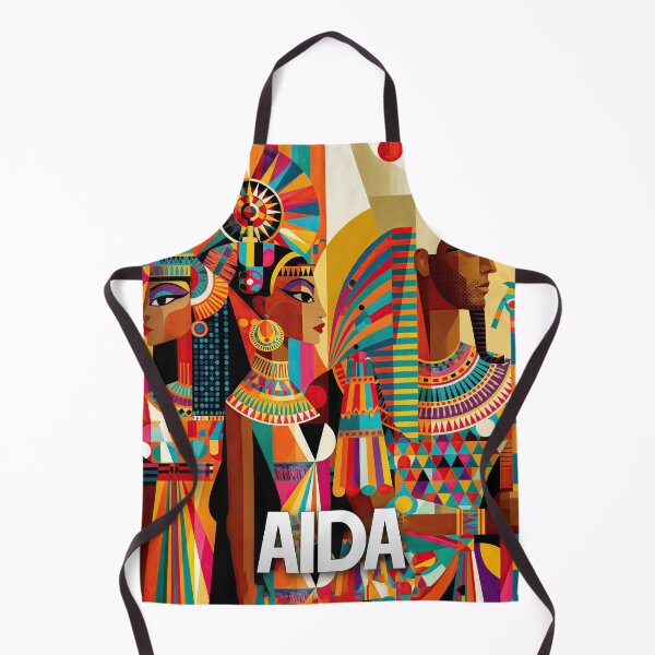 Item preview, Wall Art - Postcard - Poster - Aida in Geometric Splendor designed and sold by ForeverPrintsOK.