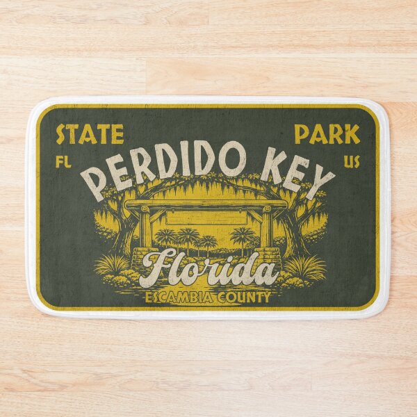 Item preview, Perdido Key State Park, Escambia County, Florida, badge design designed and sold by Wanderful-roads.