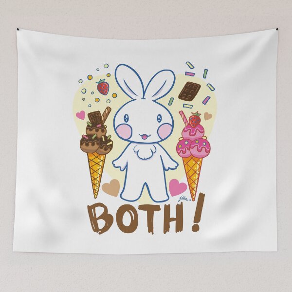 Item preview, Mel the rabbit both icecream designed and sold by Konopikyu.