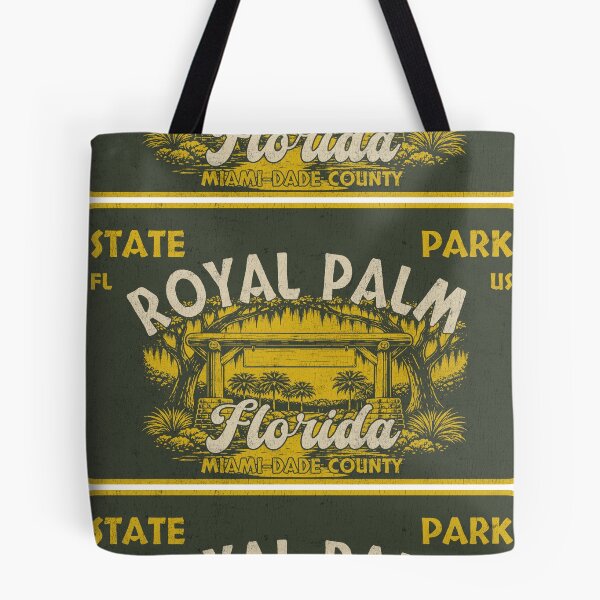 Item preview, Royal Palm State Park, Miami-Dade County, Florida, badge design designed and sold by Wanderful-roads.
