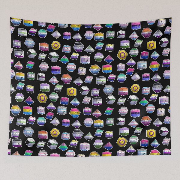 Item preview, Pride Dice - Pattern designed and sold by -Solarly-.