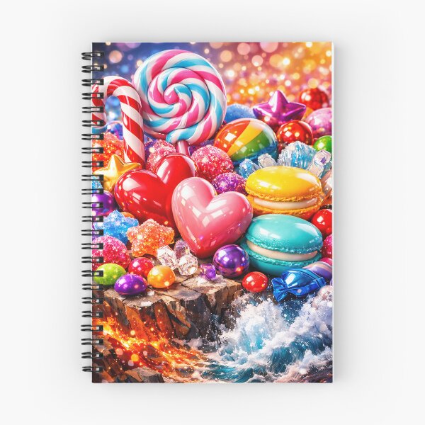 Item preview, The glittering world of candy in 3D designed and sold by PicParadiz.