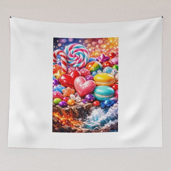 Item preview, The glittering world of candy in 3D designed and sold by PicParadiz.