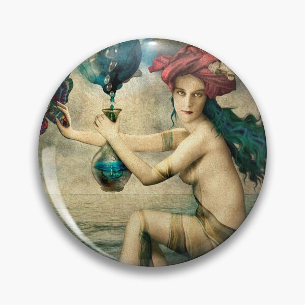 Item preview, Dark Academia Sea Witch - Vintage Tarot Art designed and sold by MarCanton.