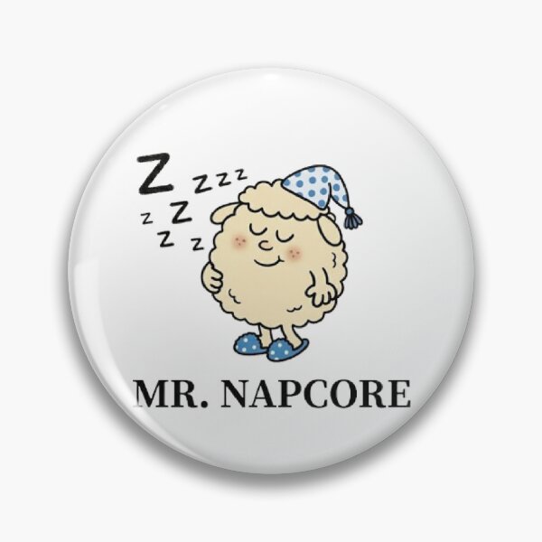 Item preview, Mr Napcore Character Funny Comic Blue Sheep Animal Meme Tiktok Book designed and sold by SamiraArts.