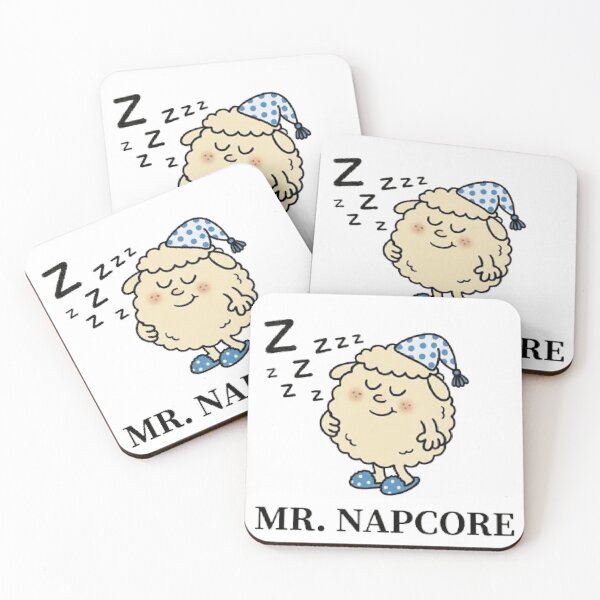 Item preview, Mr Napcore Character Funny Comic Blue Sheep Animal Meme Tiktok Book designed and sold by SamiraArts.