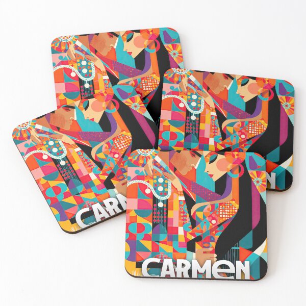 Item preview, Wall Art - Postcard - Poster - Carmen: Operatic Passion in Abstract Form designed and sold by ForeverPrintsOK.
