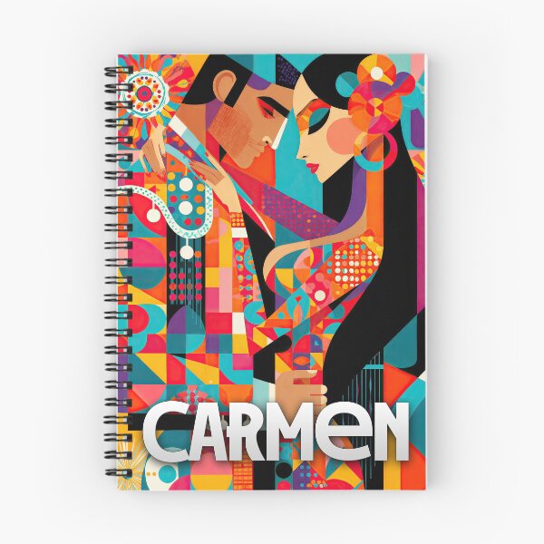 Item preview, Wall Art - Postcard - Poster - Carmen: Operatic Passion in Abstract Form designed and sold by ForeverPrintsOK.
