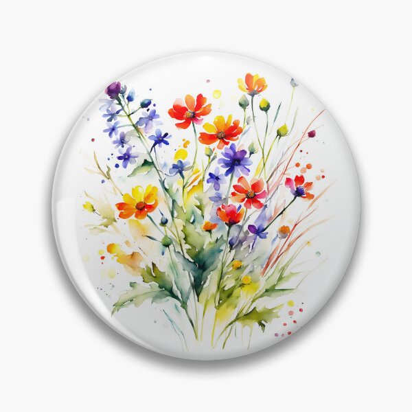 Item preview, Field Flower Bouquet designed and sold by ByNicoleSara.