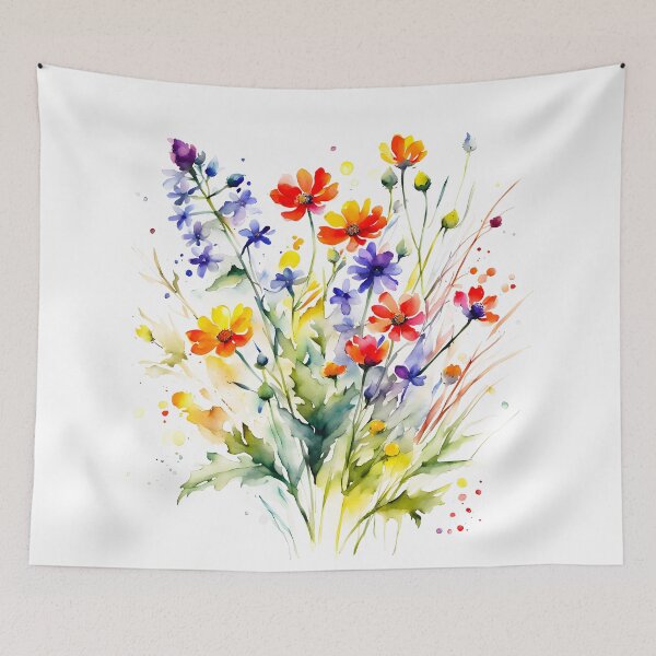 Item preview, Field Flower Bouquet designed and sold by ByNicoleSara.