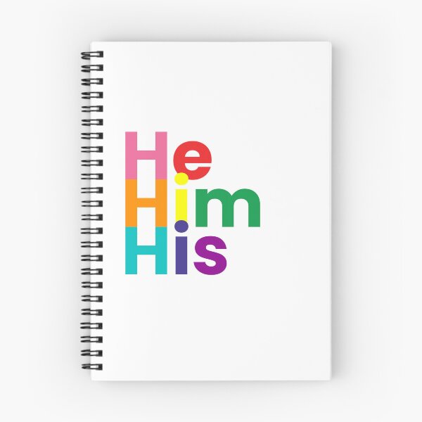 Item preview, He Him His Pronoun designed and sold by New York Doodle.