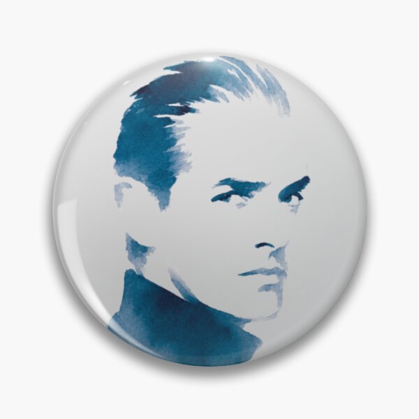 Item preview, Blue Watercolor Falco Portrait designed and sold by MoxisWatercolor.