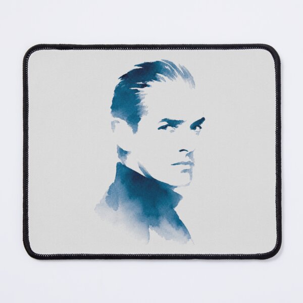 Item preview, Blue Watercolor Falco Portrait designed and sold by MoxisWatercolor.