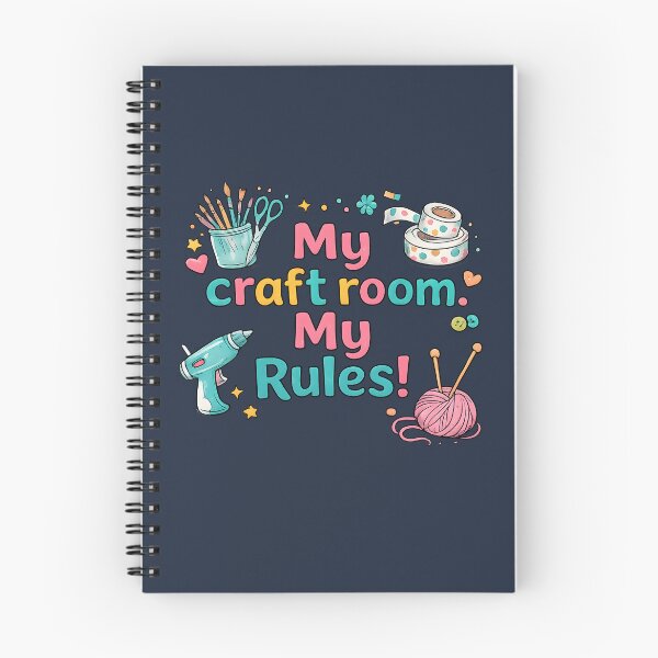 Item preview, My Craft Room My Rules – Cute Colorful Crafting Lover Design designed and sold by blankTeeShirt.