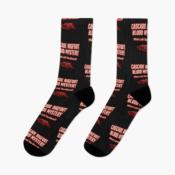 Item preview, Cascade Bigfoot Blood Mystery - What Left The Blood? designed and sold by Heinessight Merch.