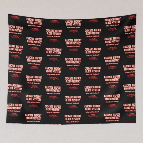 Item preview, Cascade Bigfoot Blood Mystery - What Left The Blood? designed and sold by Heinessight Merch.
