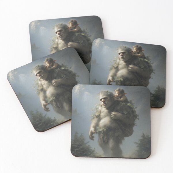 Item preview, Forest Troll and Trollling designed and sold by NordicDreams.