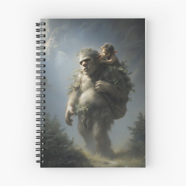 Item preview, Forest Troll and Trollling designed and sold by NordicDreams.