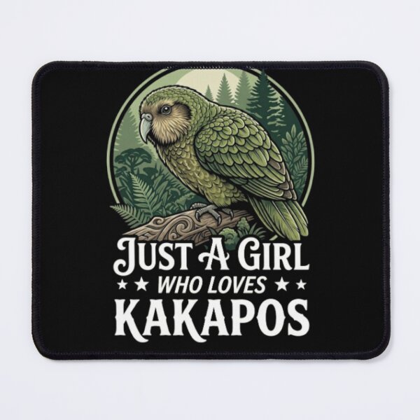 Item preview, Just a Girl Who Loves Kakapos Pure Forest Soul T_shirt designed and sold by happyshirt27.