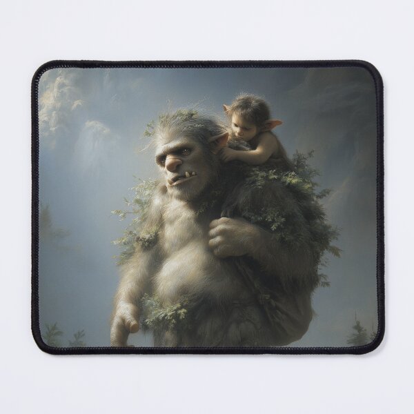 Item preview, Forest Troll and Trollling designed and sold by NordicDreams.
