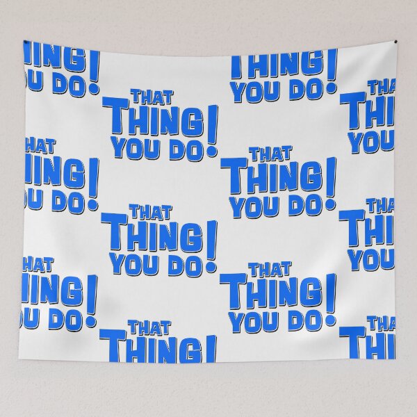 Item preview, That Blue Thing designed and sold by Normbot2000.