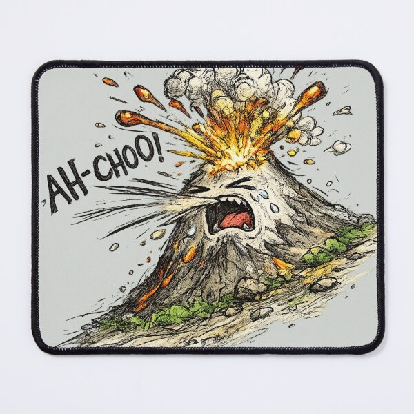 Item preview, Volcano sneezing lava eruption  designed and sold by Prasakro.