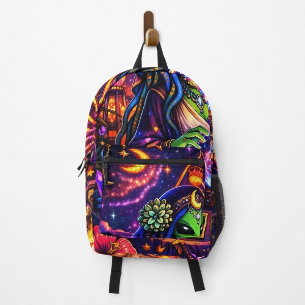 Item preview, Celestia the Ferris Oracle | Cosmic Fortune Teller Alien Art designed and sold by LuxuryApparels.