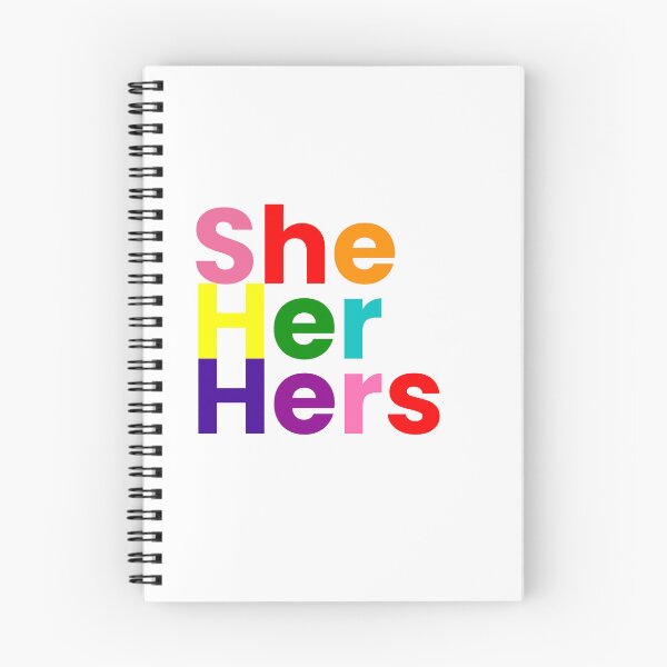 Item preview, She Her Hers Pronouns designed and sold by New York Doodle.