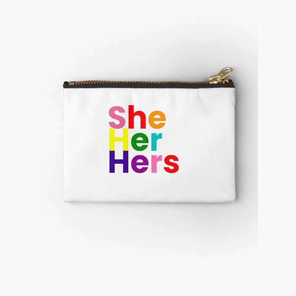 Item preview, She Her Hers Pronouns designed and sold by New York Doodle.