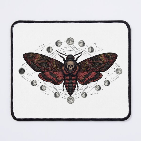 Item preview, Gothic Death's-Head Hawkmoth designed and sold by krish-prints.