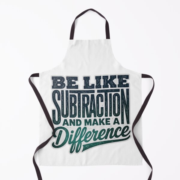 Item preview, Be Like Subtraction And Make A Difference Math Teacher T-Shirt designed and sold by MerchlyMike.
