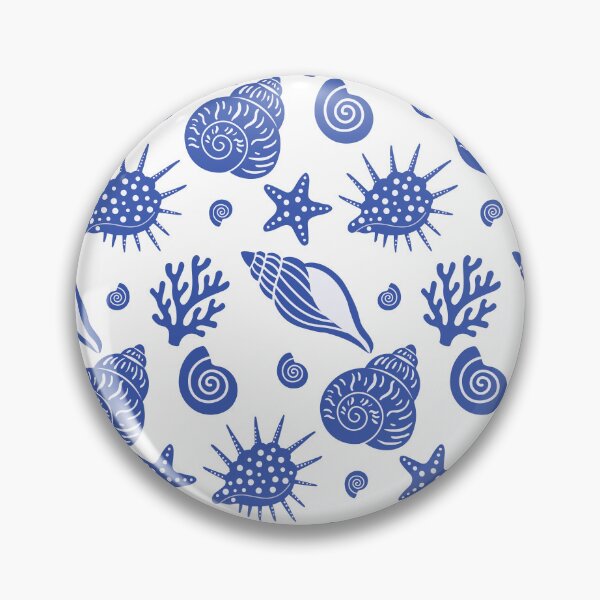 Item preview, Ocean Blue Seashell  designed and sold by BetweenForms.
