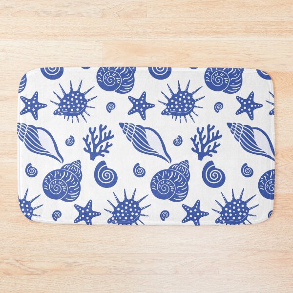Item preview, Ocean Blue Seashell  designed and sold by BetweenForms.