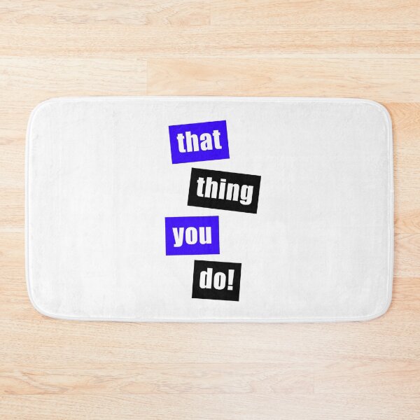 Item preview, That Thing You Do Blue and Black designed and sold by Normbot2000.