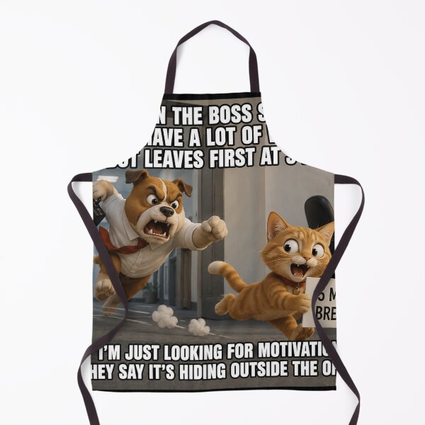 Item preview, Funny Office Meme Boss Leaves Early Employee 5 Min Break designed and sold by riki2365.