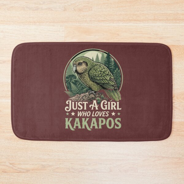 Item preview, Just a Girl Who Loves Kakapos Pure Forest Soul T_shirt  designed and sold by happyshirt27.