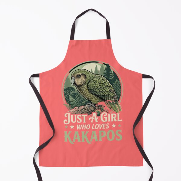 Item preview, Just a Girl Who Loves Kakapos Pure Forest Soul T_shirt designed and sold by happyshirt27.