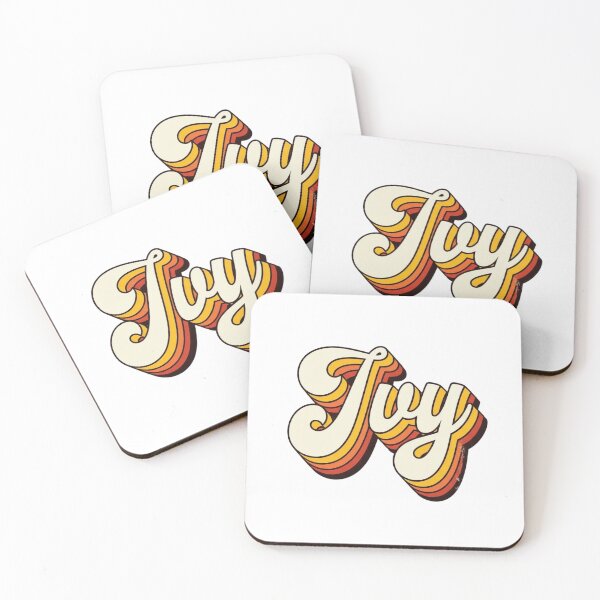 Item preview, Ivy Name Retro 70s Vintage design designed and sold by Teelogic.