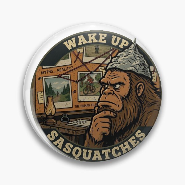 Item preview, Sasquatch Believes in Humans designed and sold by OverThunk.