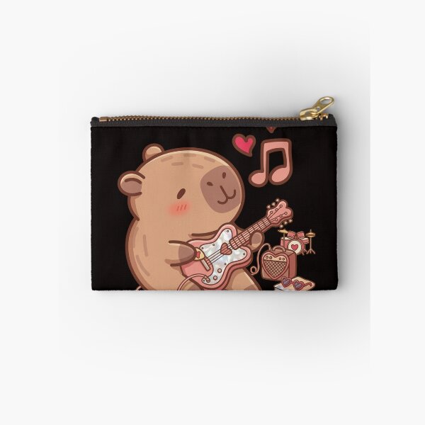 Item preview, Rockstar Capybara Love Ballad designed and sold by sanorastyle.