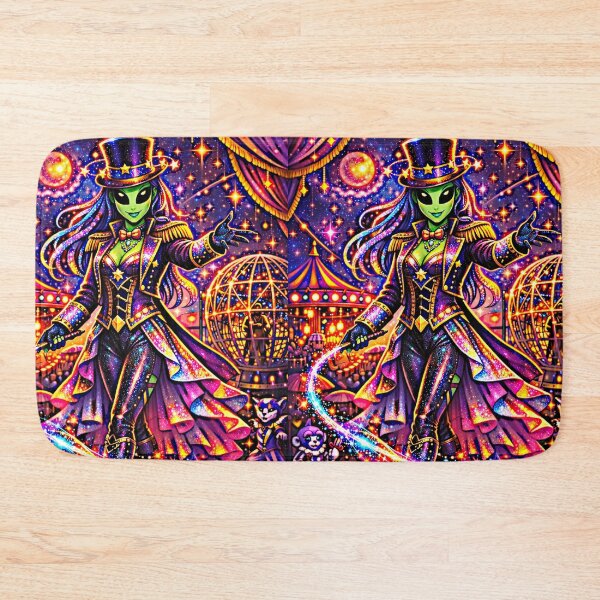 Item preview, Zyra the Ringmaster | Cosmic Carnival Alien Ringmaster Art designed and sold by LuxuryApparels.