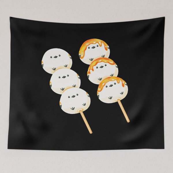 Item preview, 【Long-tailed tit 】Mitarashi dango designed and sold by rizuNM.