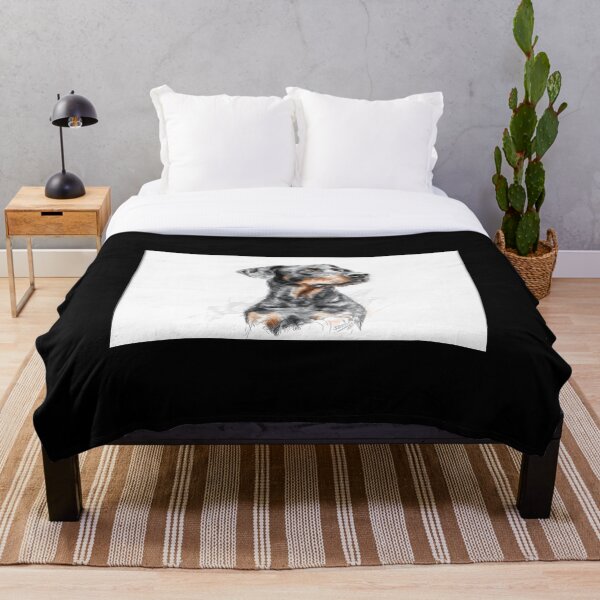 Item preview, Doberman pinscher doggie illustration designed and sold by Roxane Bay.