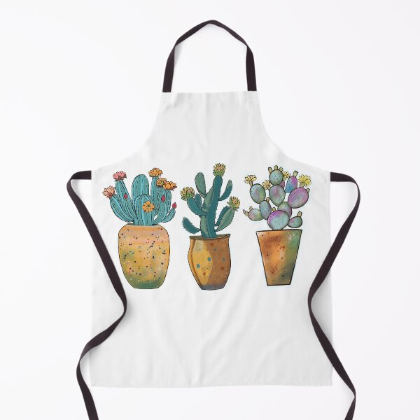 Item preview, Trio of potted flowering cactus designed and sold by nidimar.
