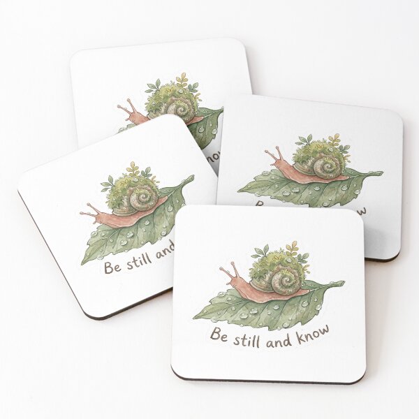 Item preview, Christian Cottagecore Snail Be Still Tote Bag Bible Verse Anxiety Gift Encouragement designed and sold by Small & Beloved.