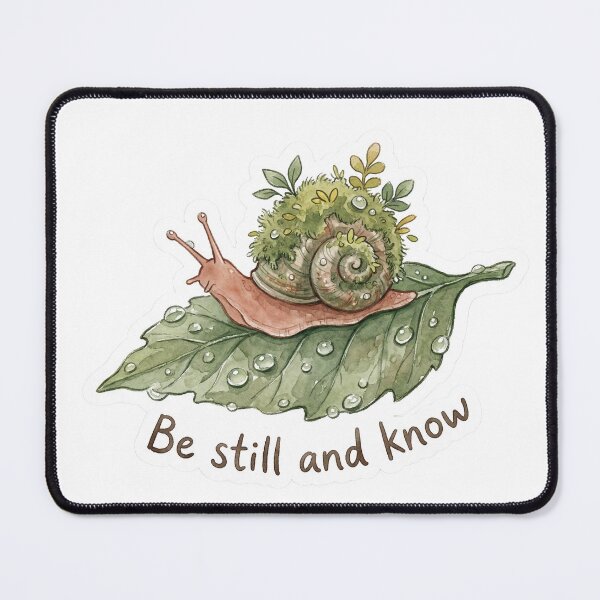 Item preview, Christian Cottagecore Snail Be Still Tote Bag Bible Verse Anxiety Gift Encouragement designed and sold by Small & Beloved.